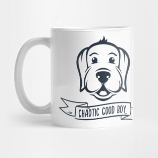 Chaotic Good Boy RPG Alignment Dungeons Crawler and Dragons Slayer Tabletop RPG Gaming Mug